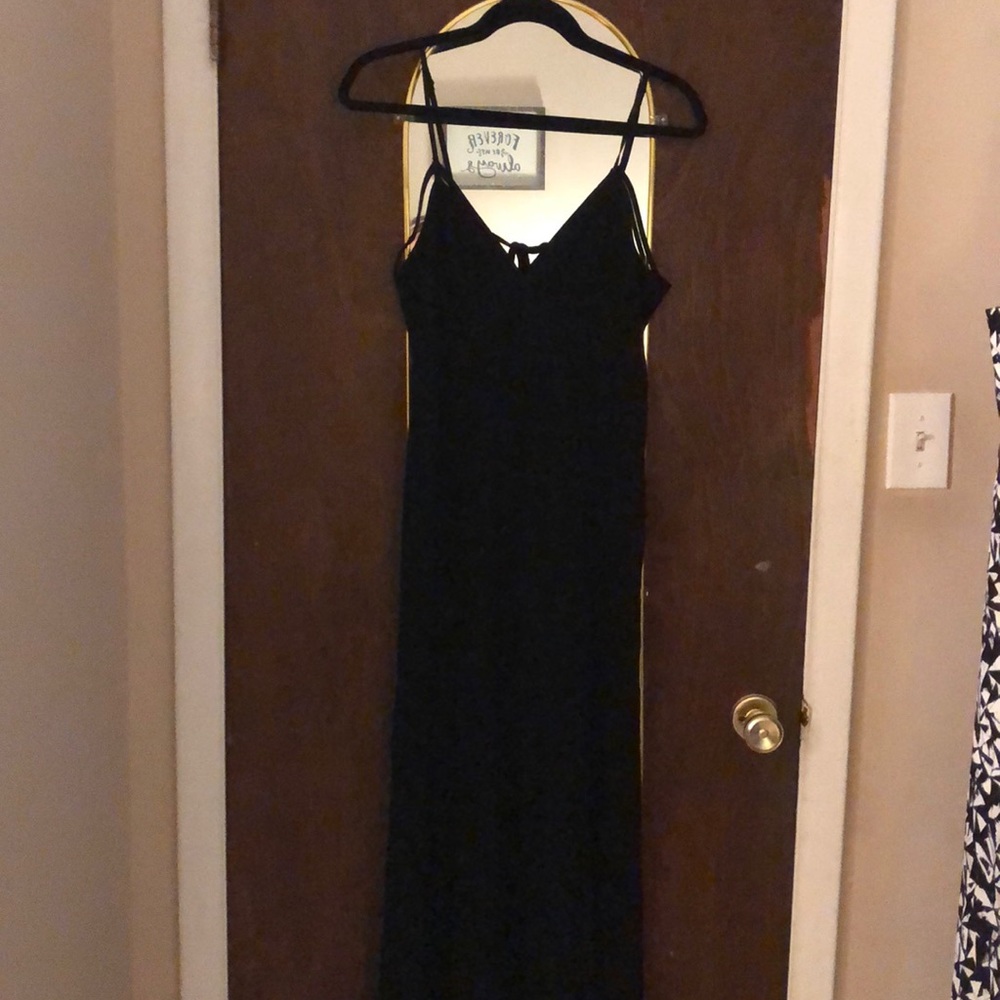 Spaghetti Strap Maxi Dress